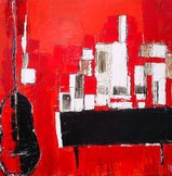 Piano rouge